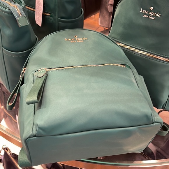 Kate Spade Chelsea Nylon Medium Backpack
Deep Jade
NWT - Picture 4 of 16